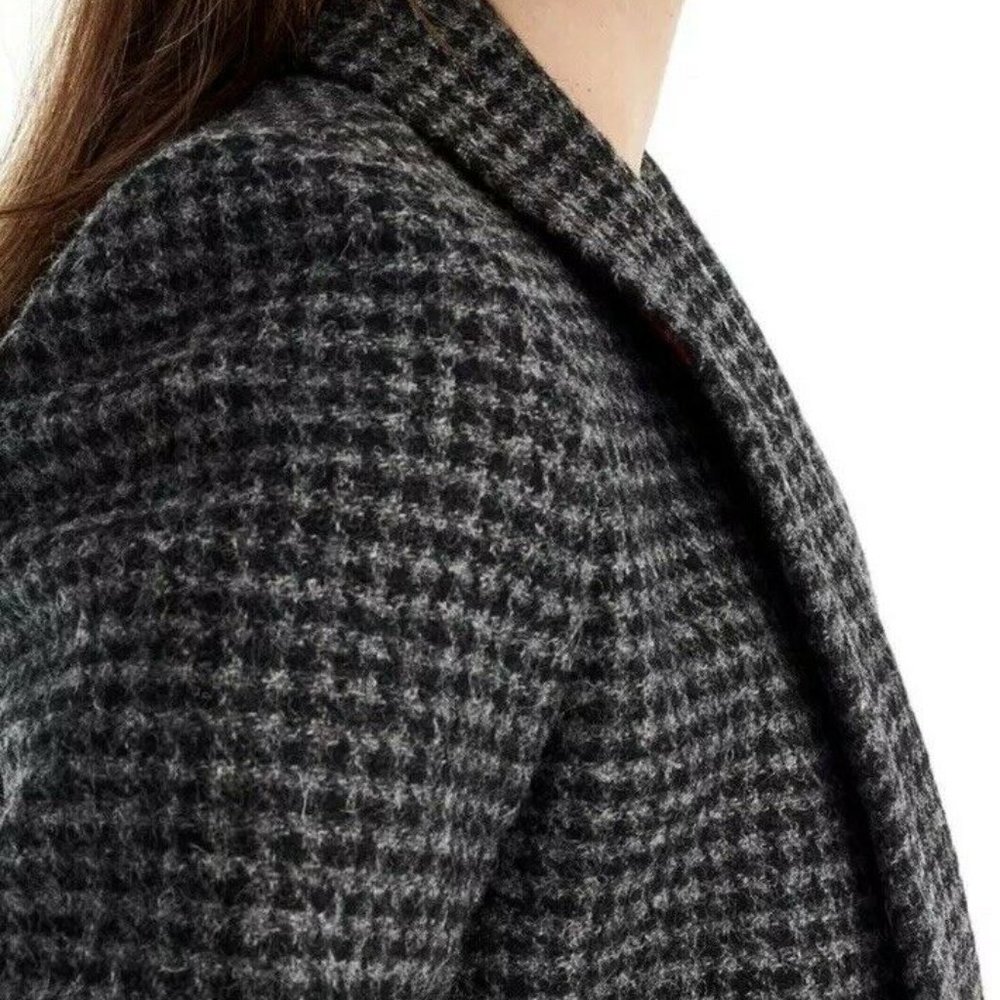 NWT J.Crew Parke Wool Houndstooth Blazer size 2 - Picture 2 of 10